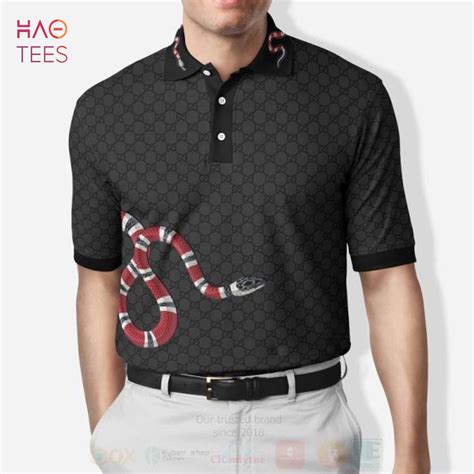 gucci snake polo shirt